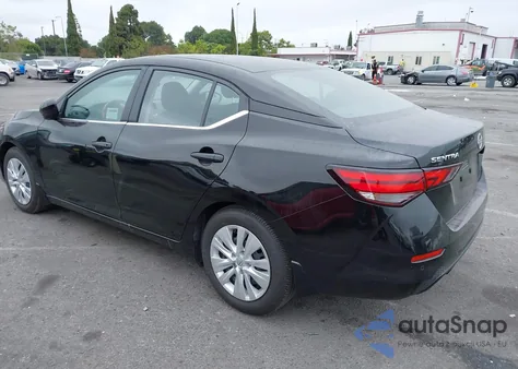 2025 Nissan Sentra S z USA, uszkodzony, nr VIN 3N1AB8BV0SY216416